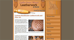 Desktop Screenshot of leatherdreamweaver.com